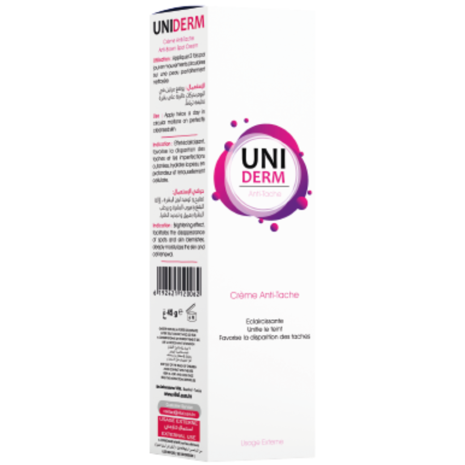 UNIDERM CREME ANTI TACHES 45G