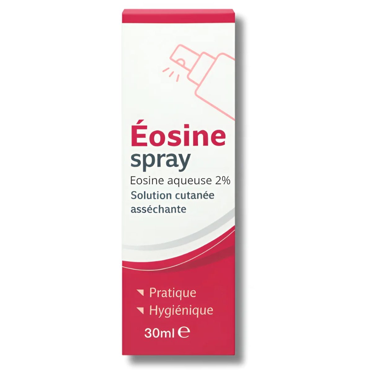 EOSINE SPRAY 2% SOLUTION CUTANEE ASSECHANTE 30ML