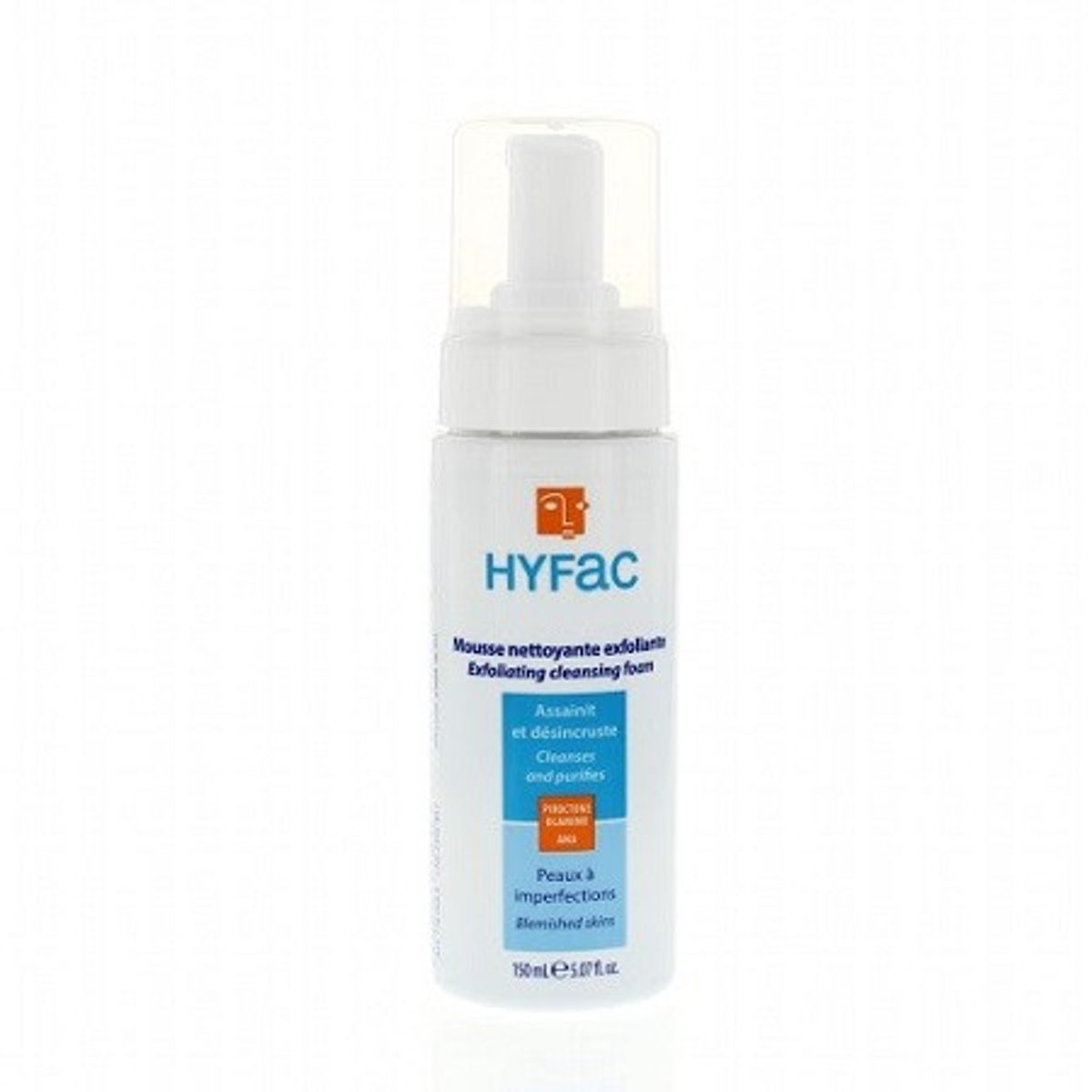 HYFAC MOUSSE NETTOYANTE EXFOLIANTE 150ML