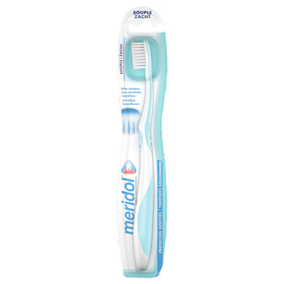 Brosse à dents meridol® Protection Gencives souple