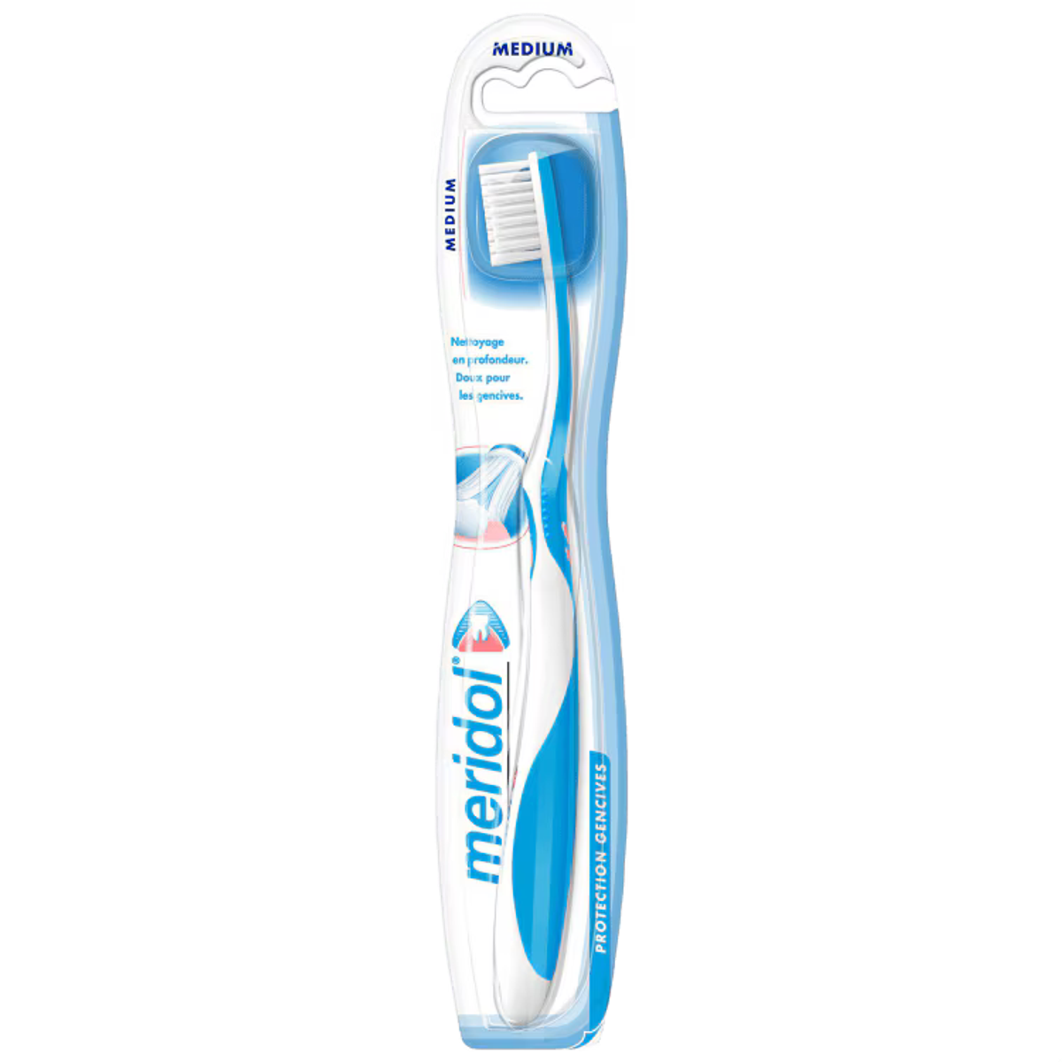 Brosse à dents meridol® Protection Gencives medium