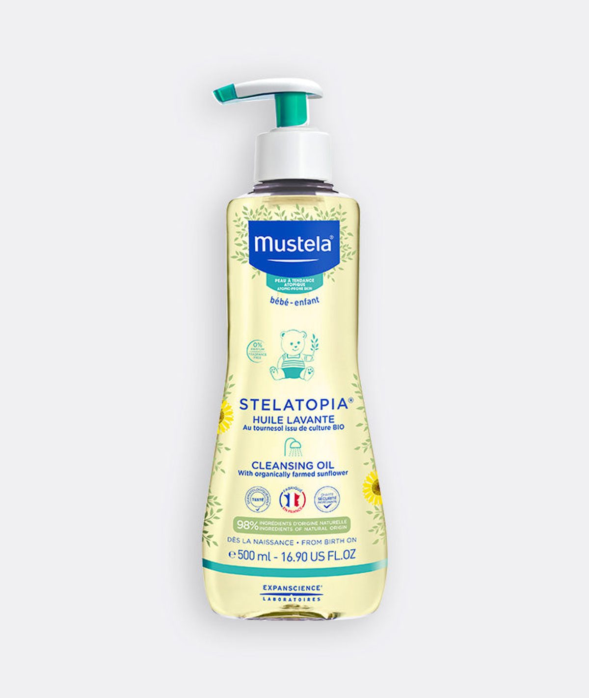 MUSTELA Stelatopia Huile Lavante 500 ml