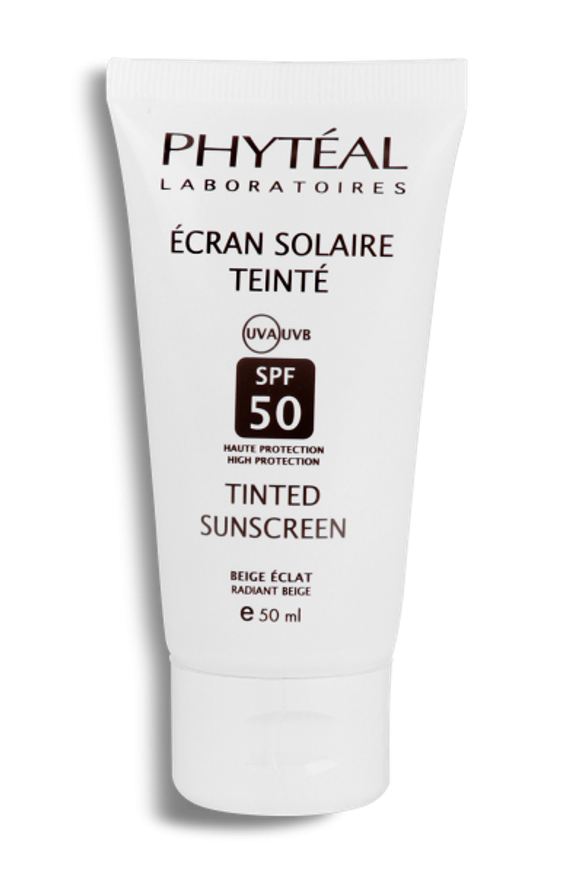 PHYTEAL - ECRAN SOLAIRE TEINTE BEIGE ECLAT SPF50+ 50ML