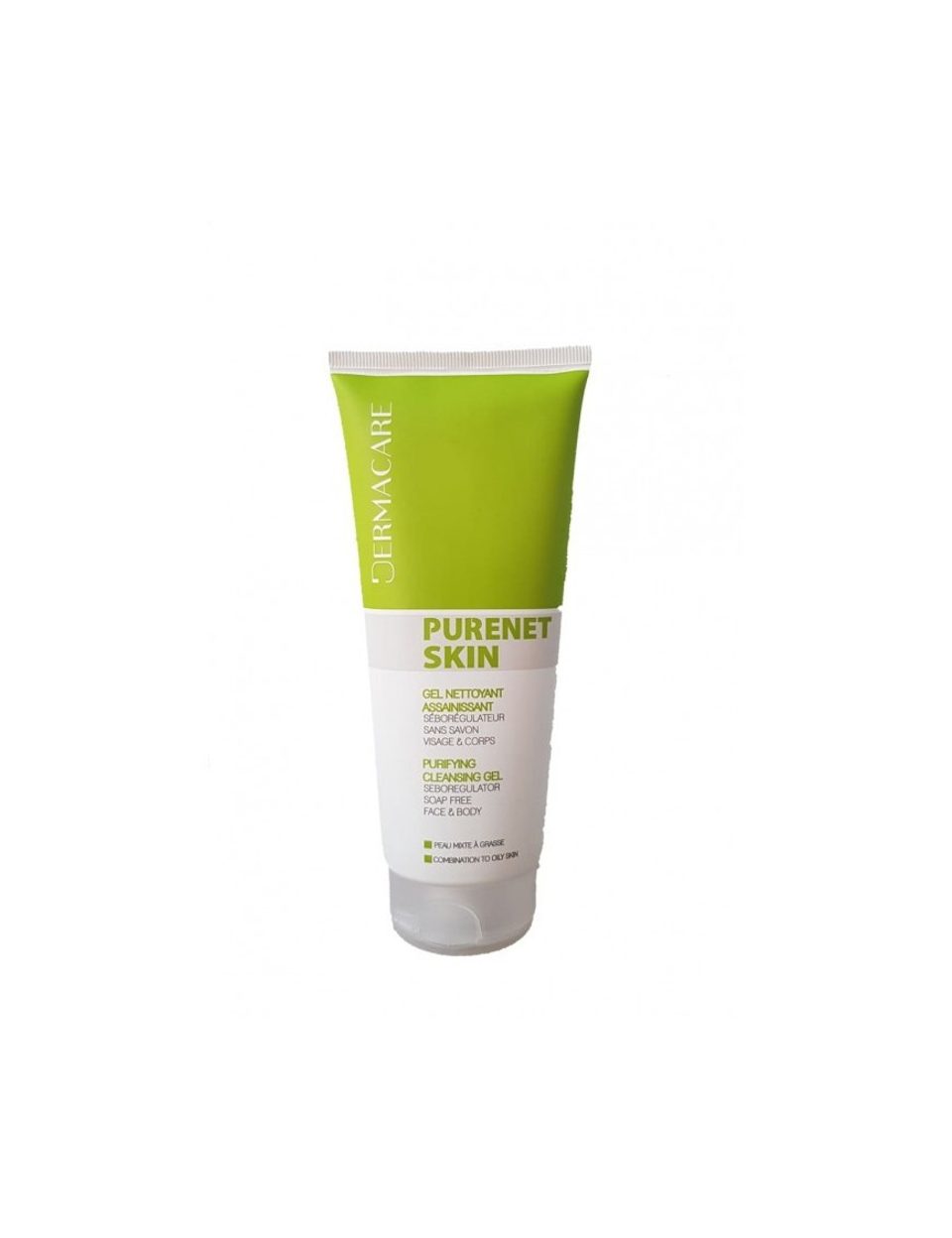 DERMACARE Purenet Skin Gel Nettoyant Assainissant 200 ml