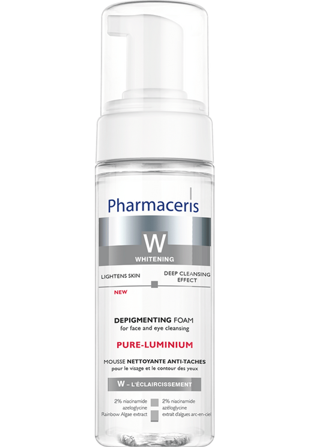 PHARMACERIS W Pure Luminium Mousse Nettoyante 150 ml