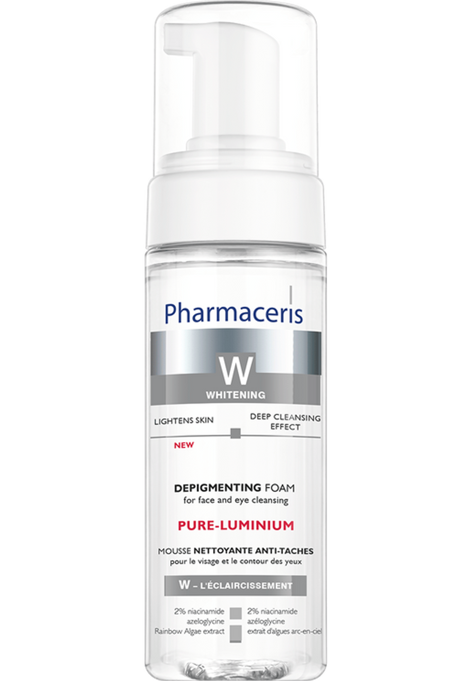 PHARMACERIS W Pure Luminium Mousse Nettoyante 150 ml