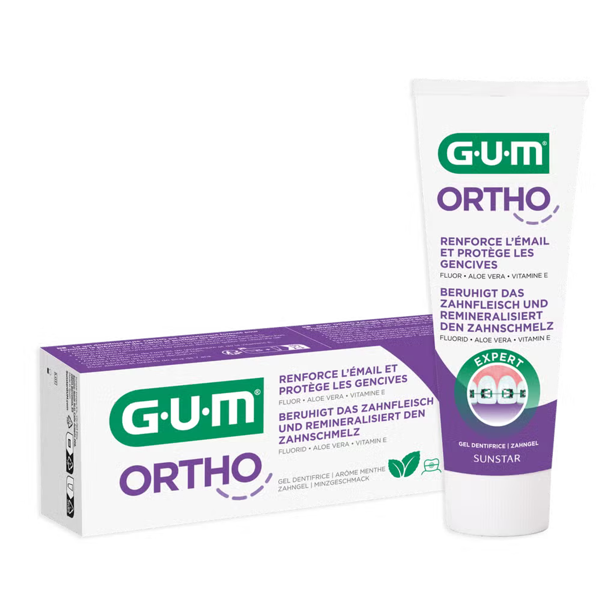 Gel Dentifrice GUM® ORTHO – 75 ml
