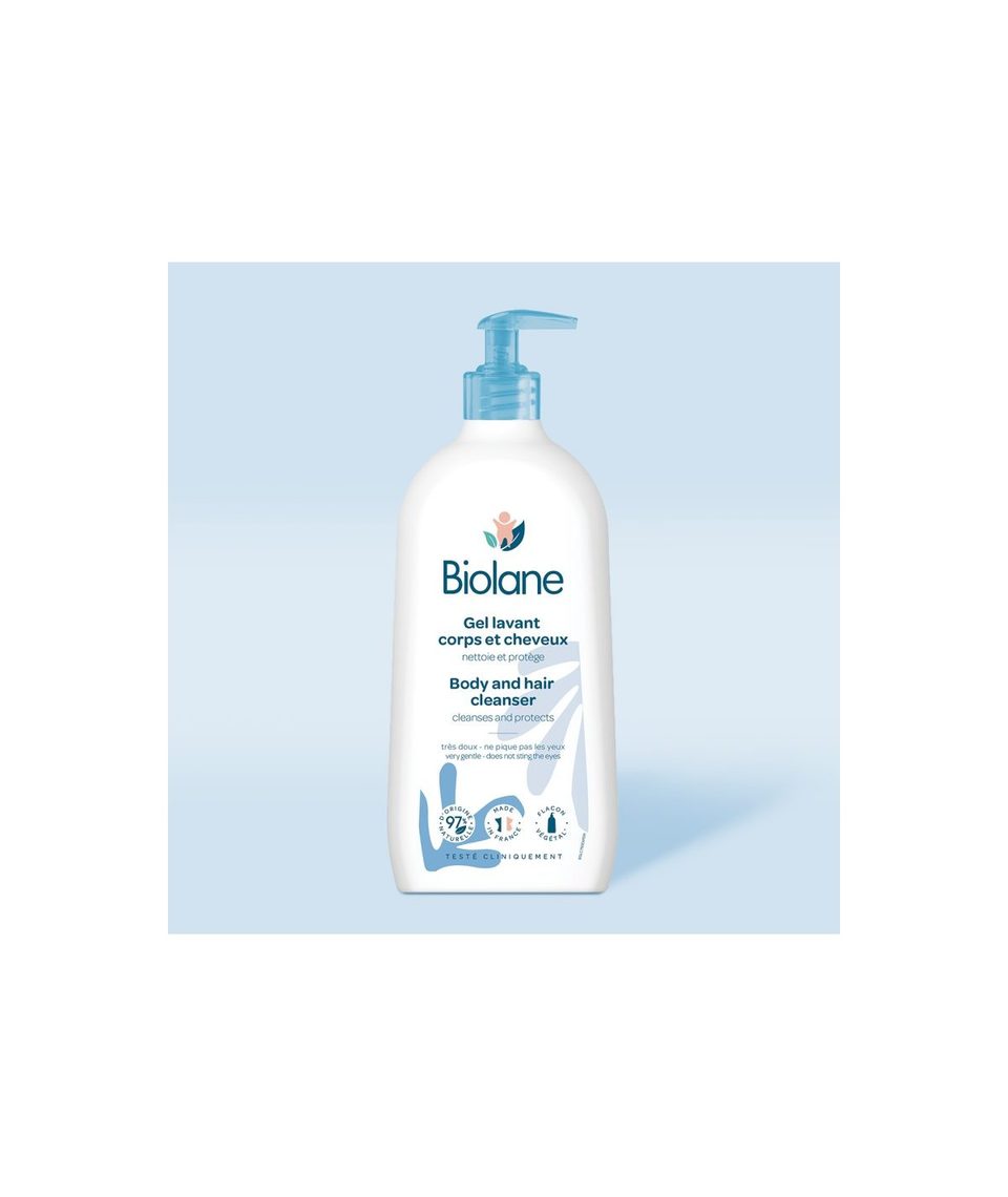 BIOLANE Gel Corps et Cheveux 350 ml