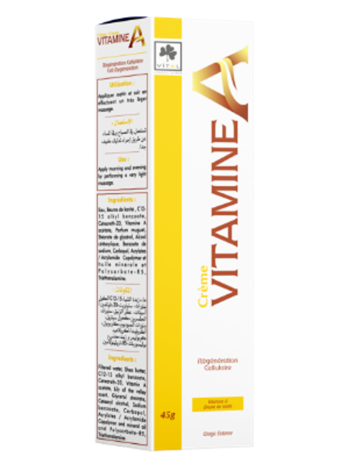 VITAL Crème Vitamine A 45 g