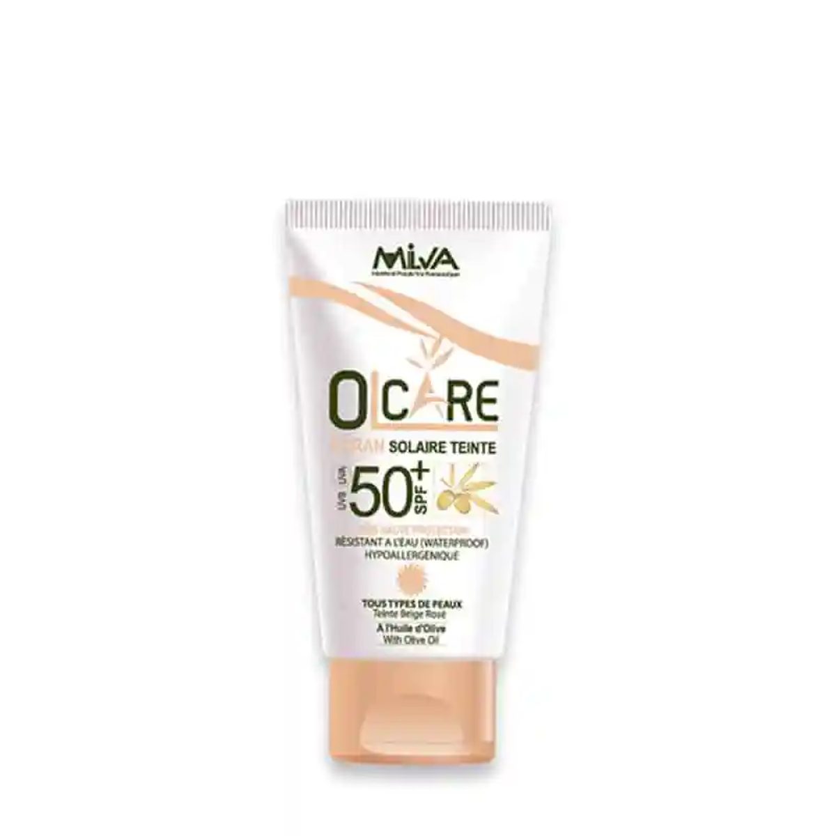 Olcare Ecran Solaire Teinté Beige Rosé Spf50+ 50ml 