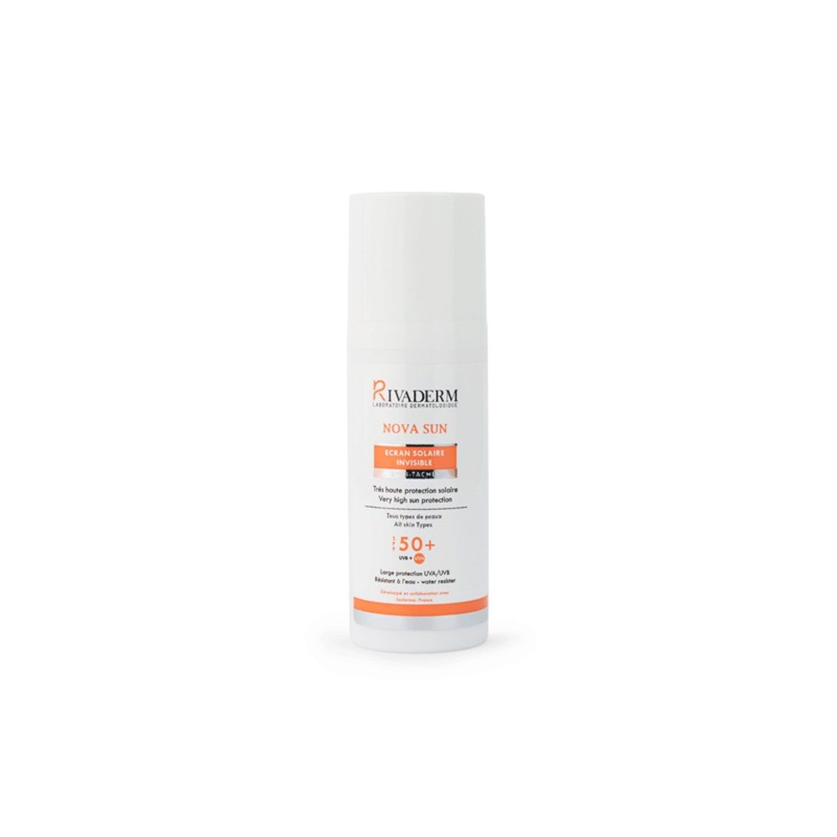 RIVADERM NOVA SUN ECRAN SOLAIRE INVISIBLE SPF50+ 50ML
