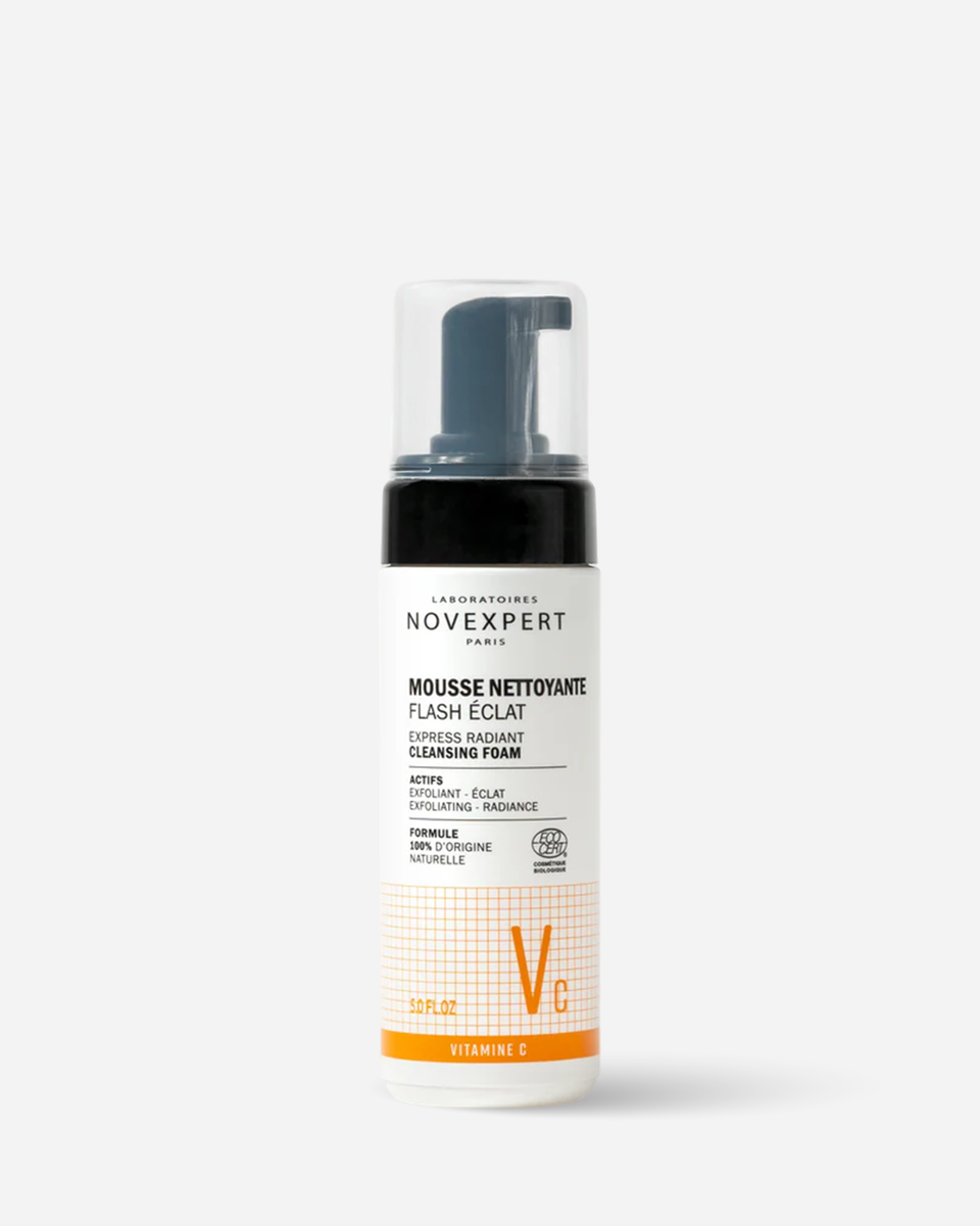 NOVEXPERT FLASH ECLAT MOUSSE NETTOYANTE 150ML