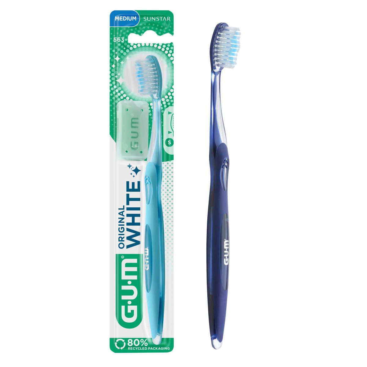 Brosse à dents GUM® Original White medium