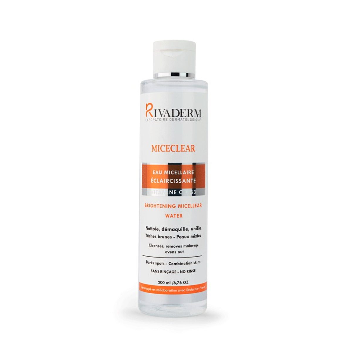 RIVADERM MICECLEAR EAU MICELLAIRE 200ML