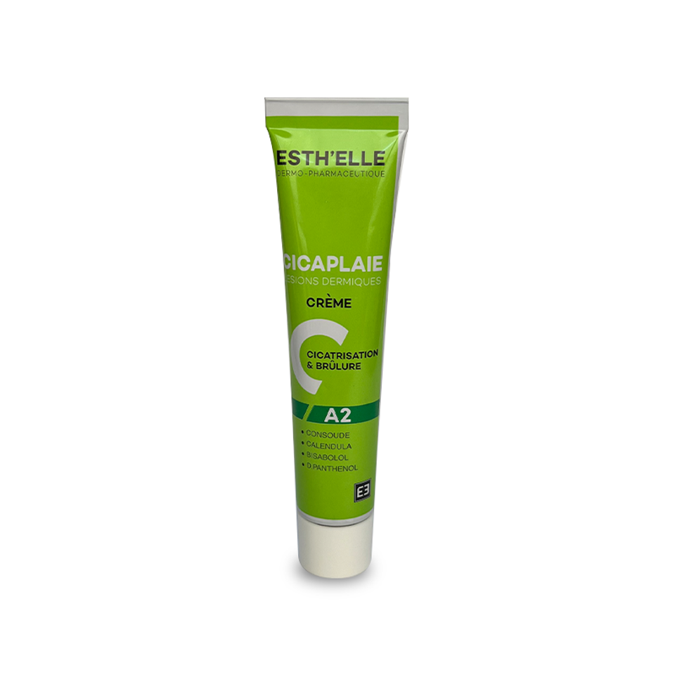 ESTH'ELLE Cicaplaie A2 Crème Cicatrisation et Brûlure 50 g