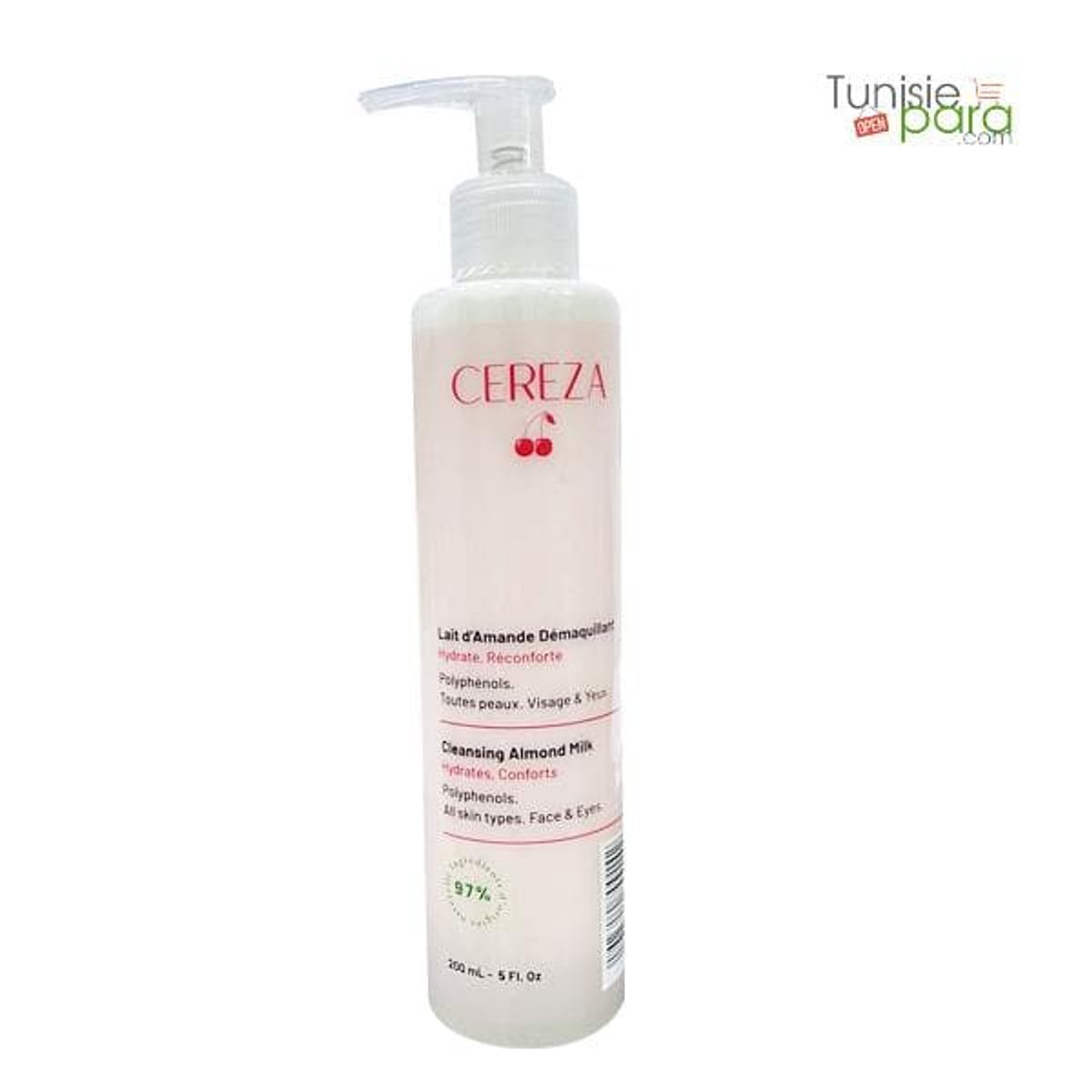 cereza lait d’amande démaquillant 200ml