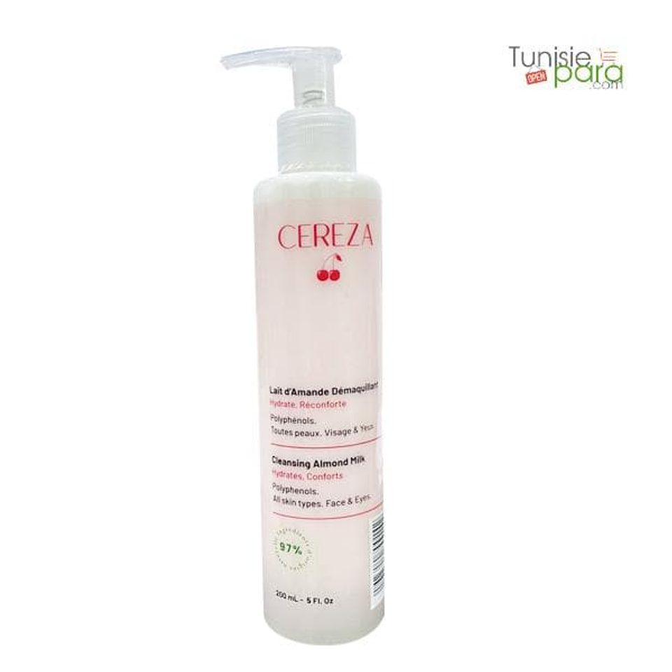 cereza lait d’amande démaquillant 200ml