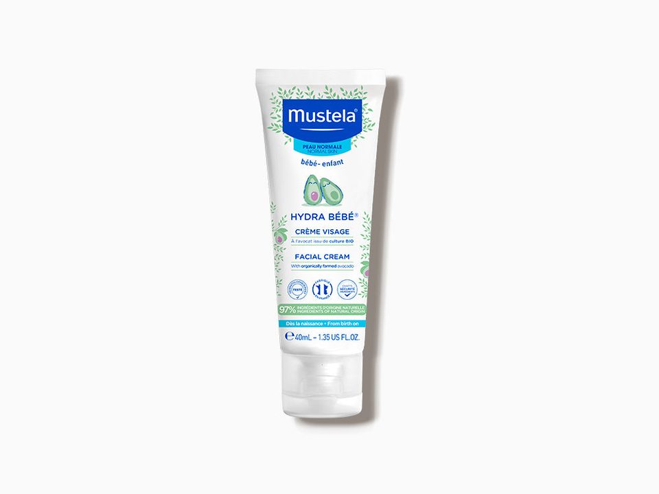 MUSTELA Hydra Bébé Crème Visage à l'Avocat 40 ml