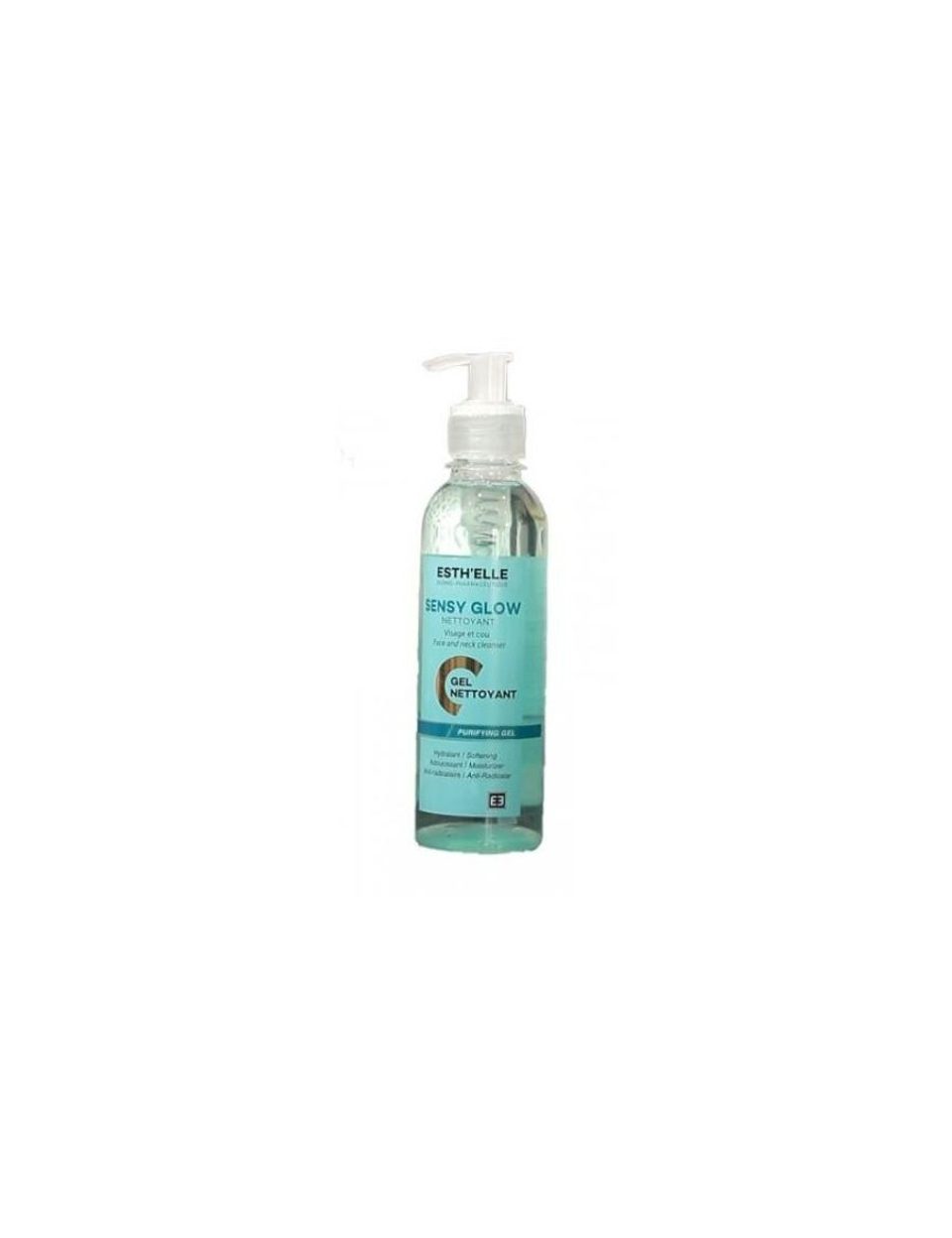 ESTH'ELLE Sensy Glow Gel Nettoyant Visage et Cou 250 ml