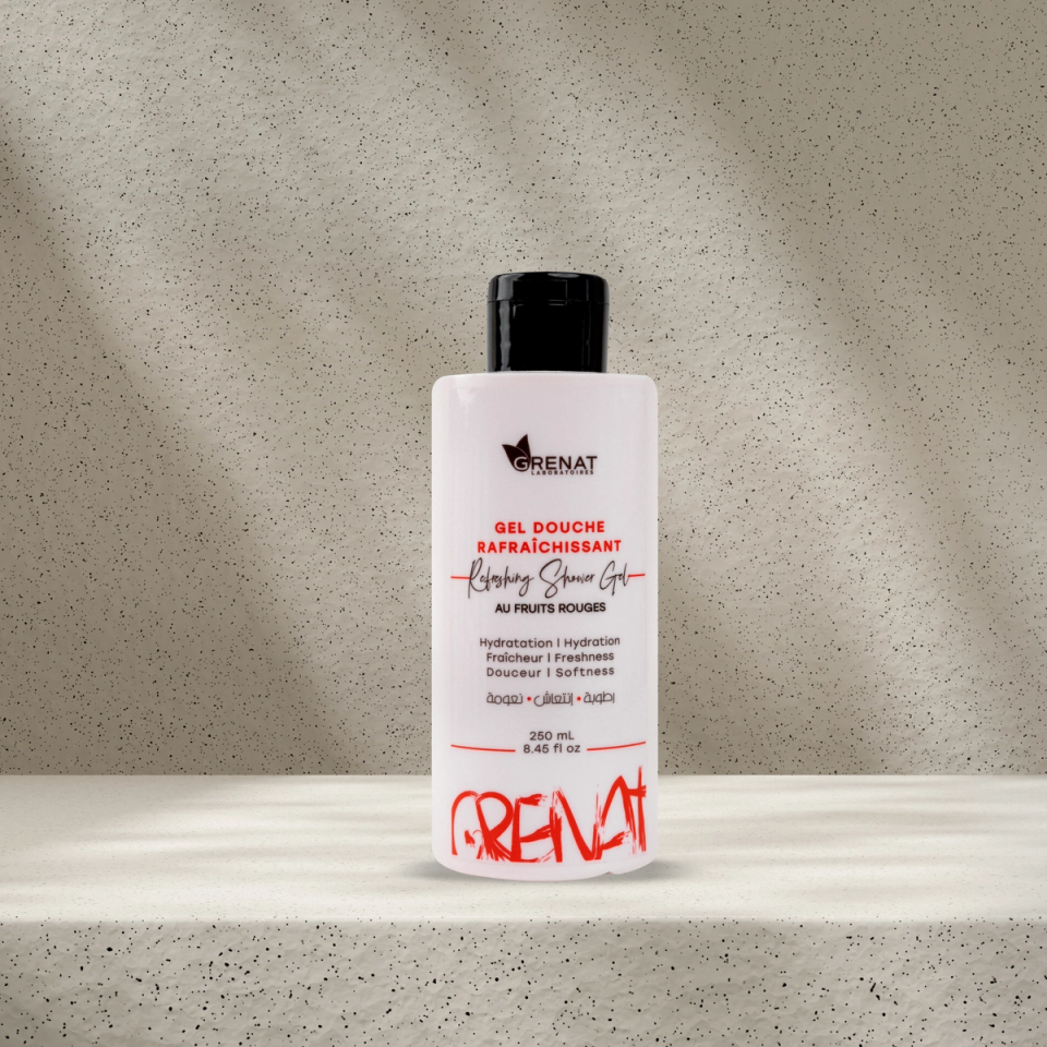 GRENAT GEL DOUCHE AU FRUITS ROUGES 250ML