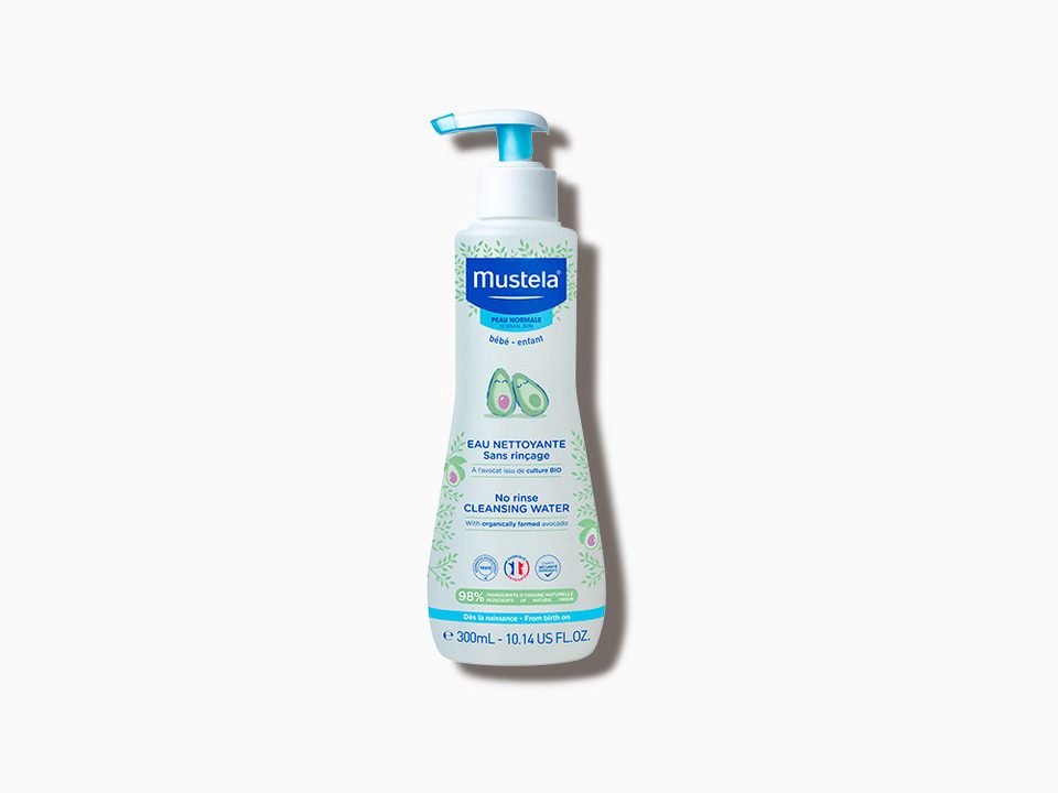 MUSTELA Eau Nettoyante Sans Rinçage à l'Avocat 300 ml
