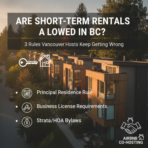 Are Short-Term Rentals Allowed in BC? 3 Rules Vancouver Hosts Keep Getting Wrong