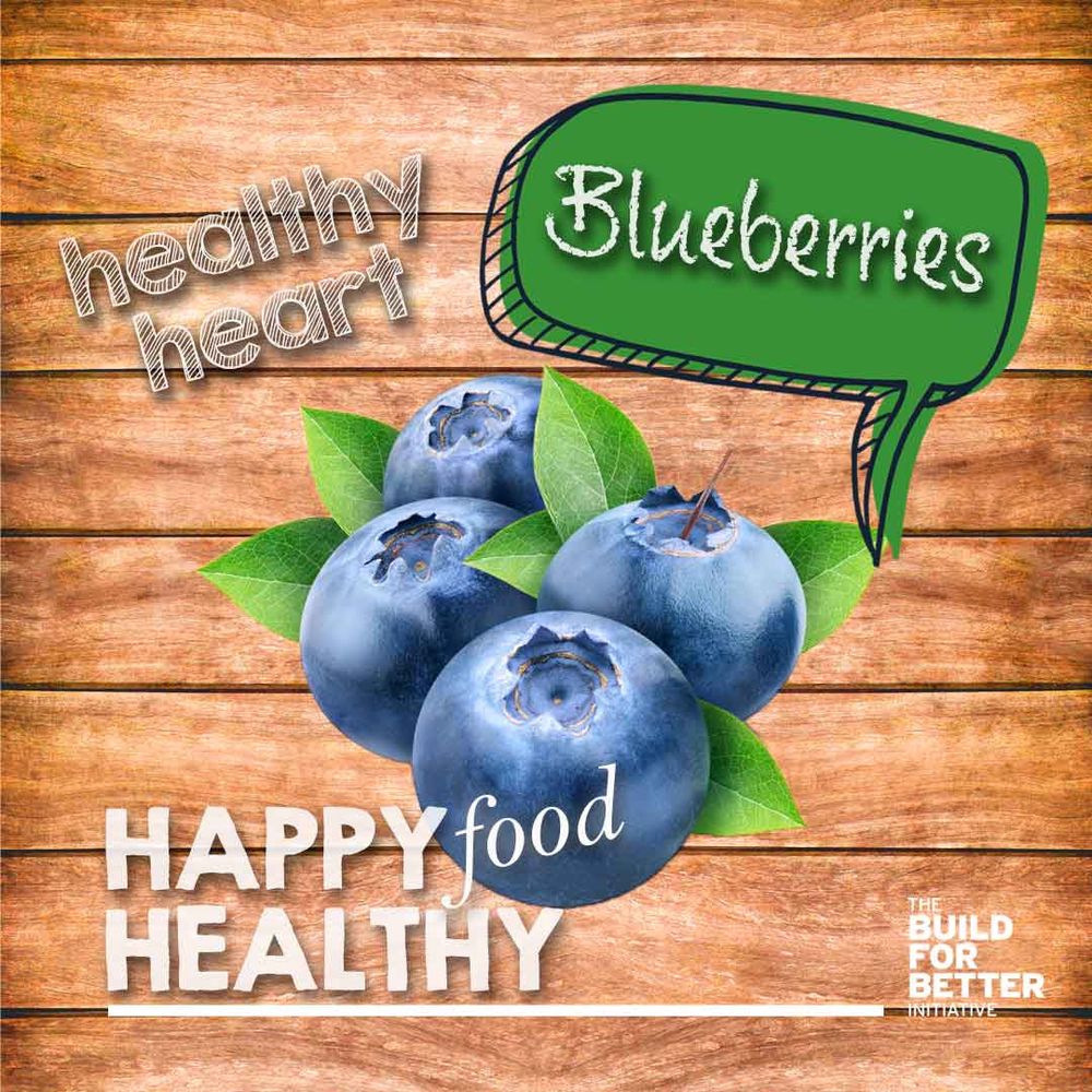 HAPPY HEALTHY FOOD - blueberries