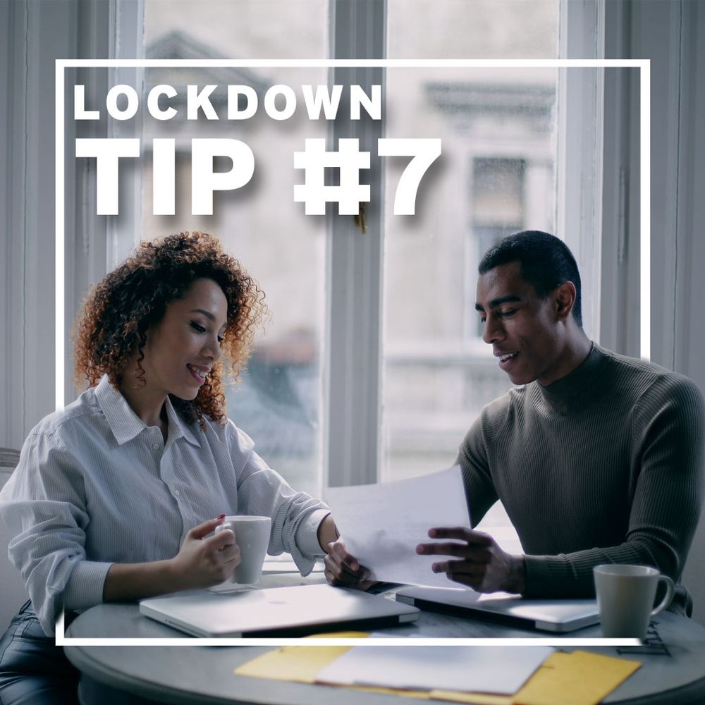 Lockdown tip #7 - Beyond the curve - paperwork