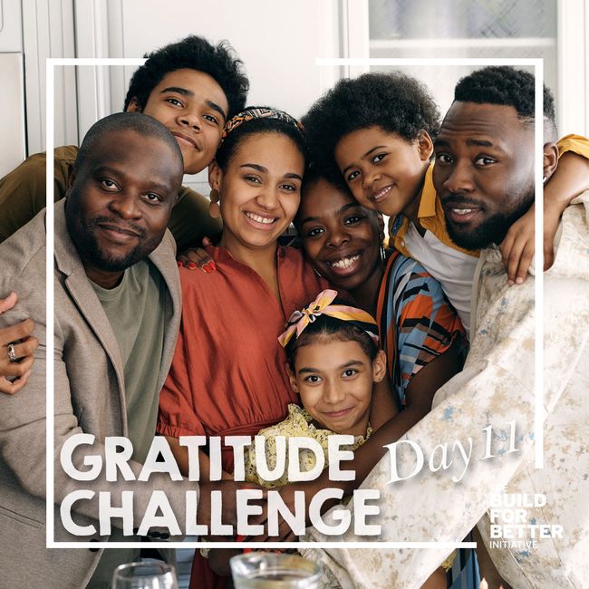 Gratitude Challenge Day 11