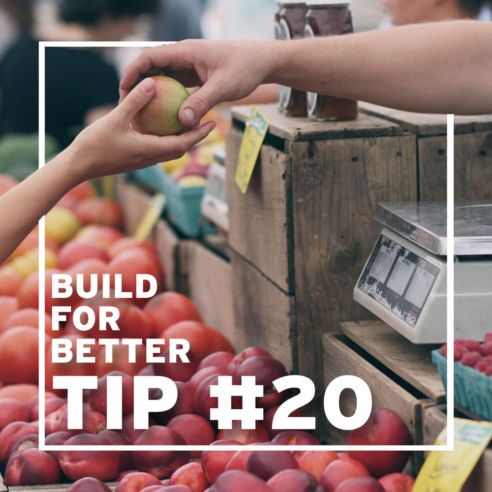 Tip #20 - Help your neighbour