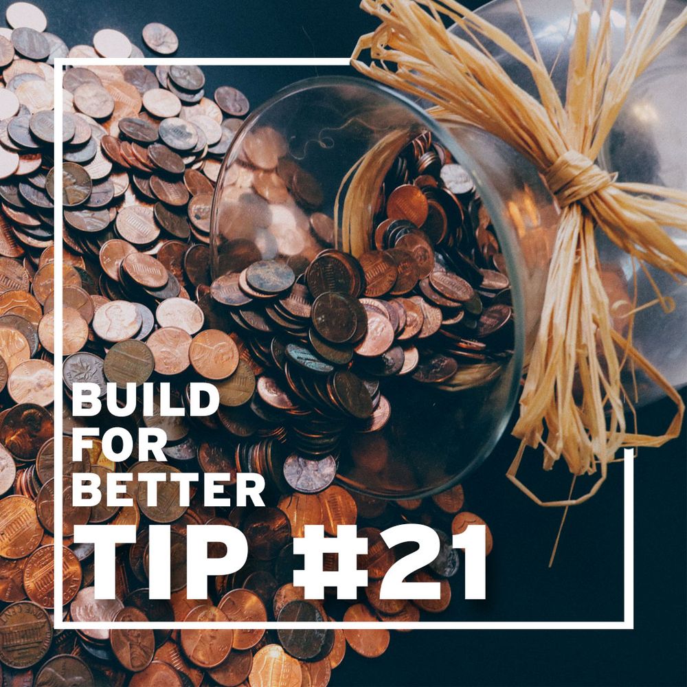 Tip #21 - Donate money