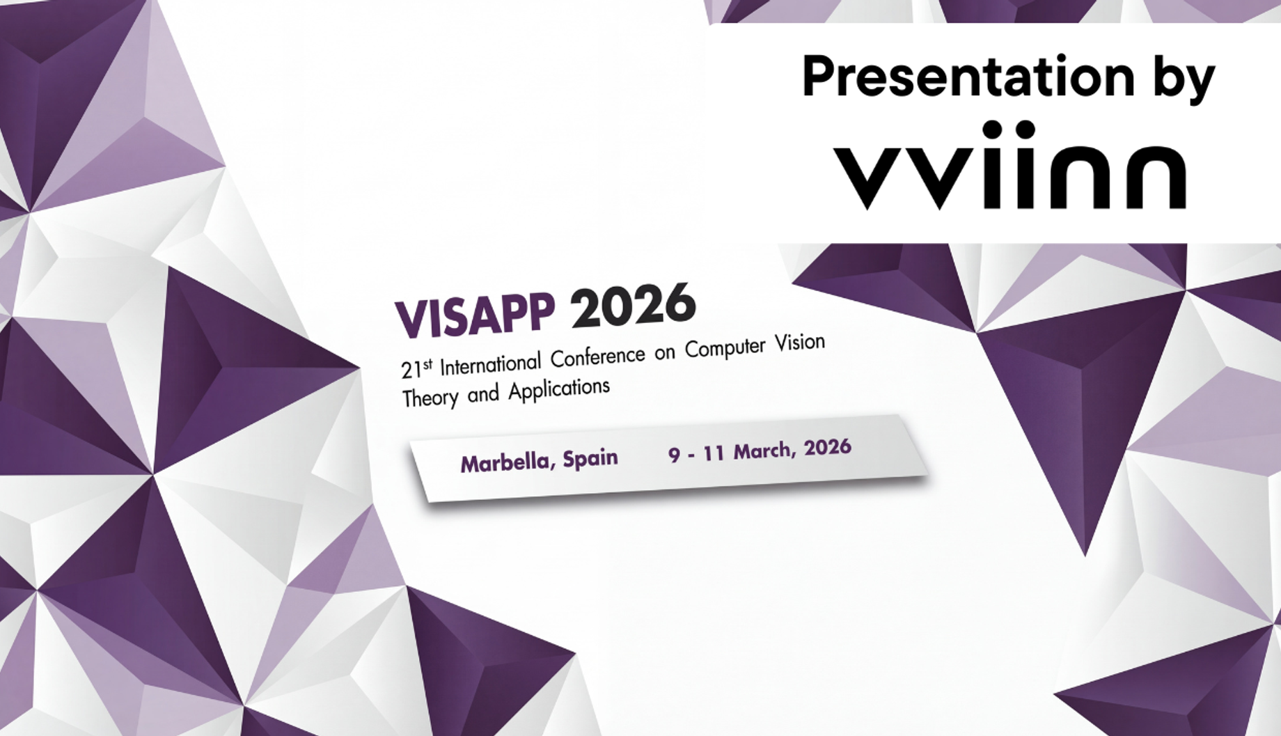 VISAPP 2026 