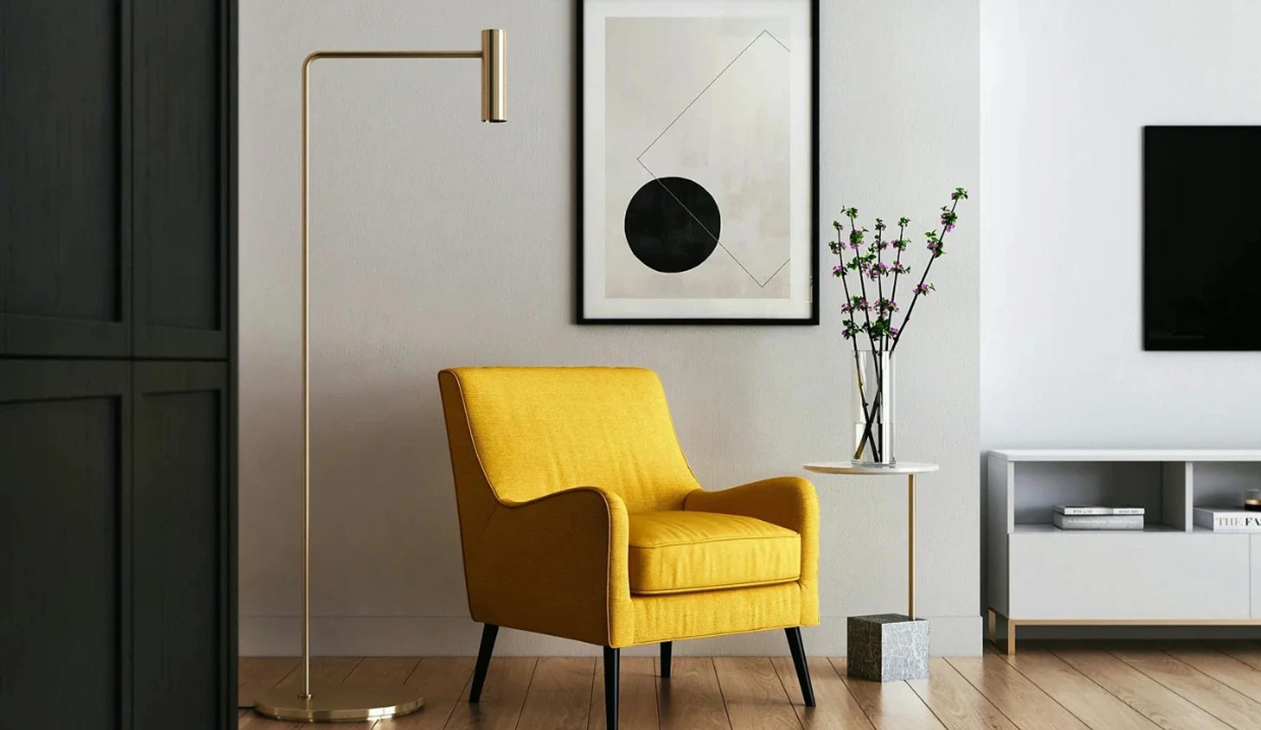 Room with furniture