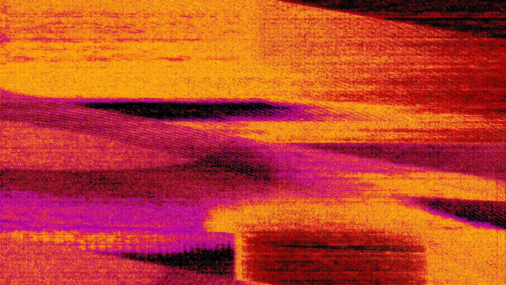 Pink and orange retro-inspired texture with a bit of glitch