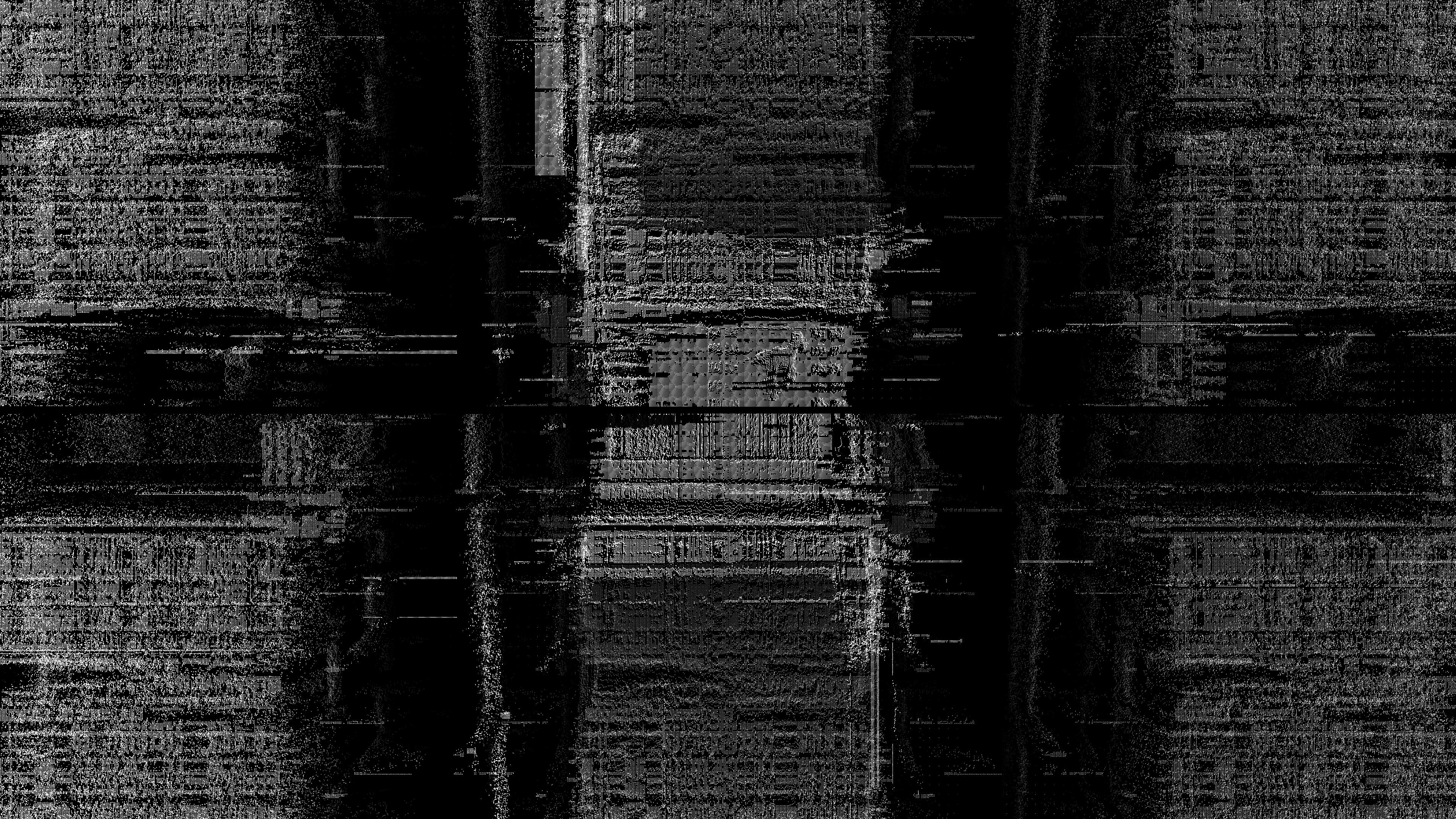 Fine white horizontal lines across a dark background