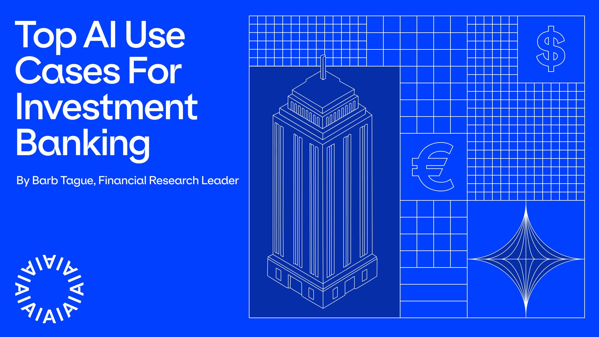 Top AI Use Cases for Investment Banking