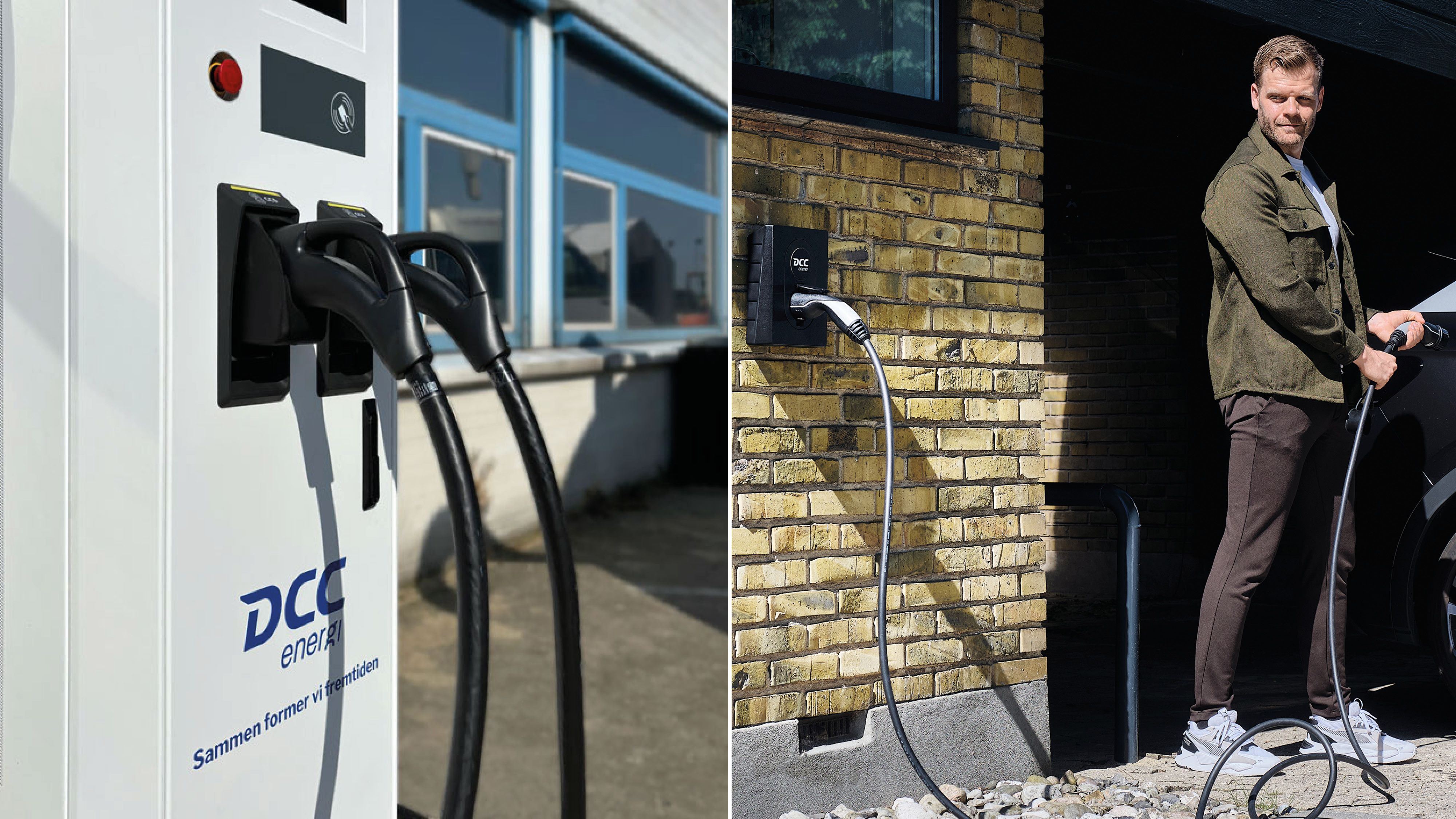 Ladeløsninger for bedrift og privatmarkedet integrert i solcelleanlegg 