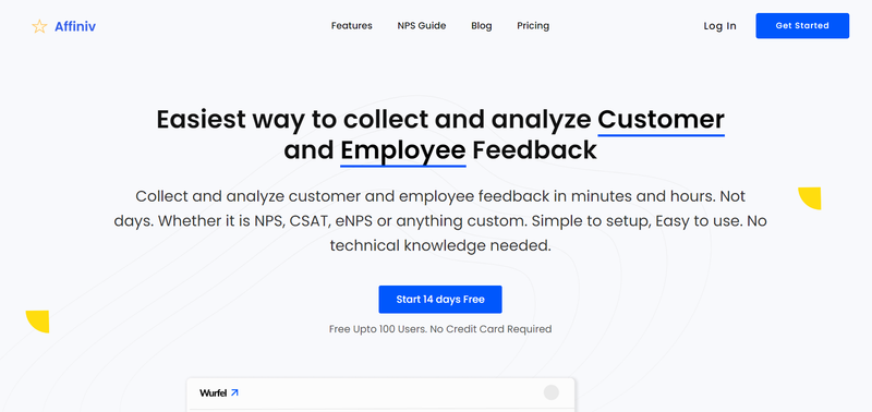 Affiniv is the best NPS tool for 2026