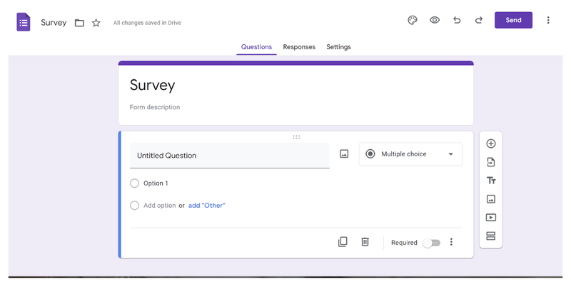 Google forms - Free online survey maker