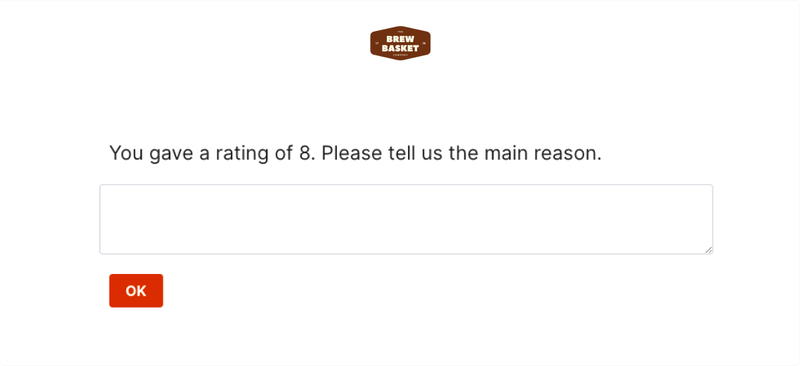 NPS follow-up question