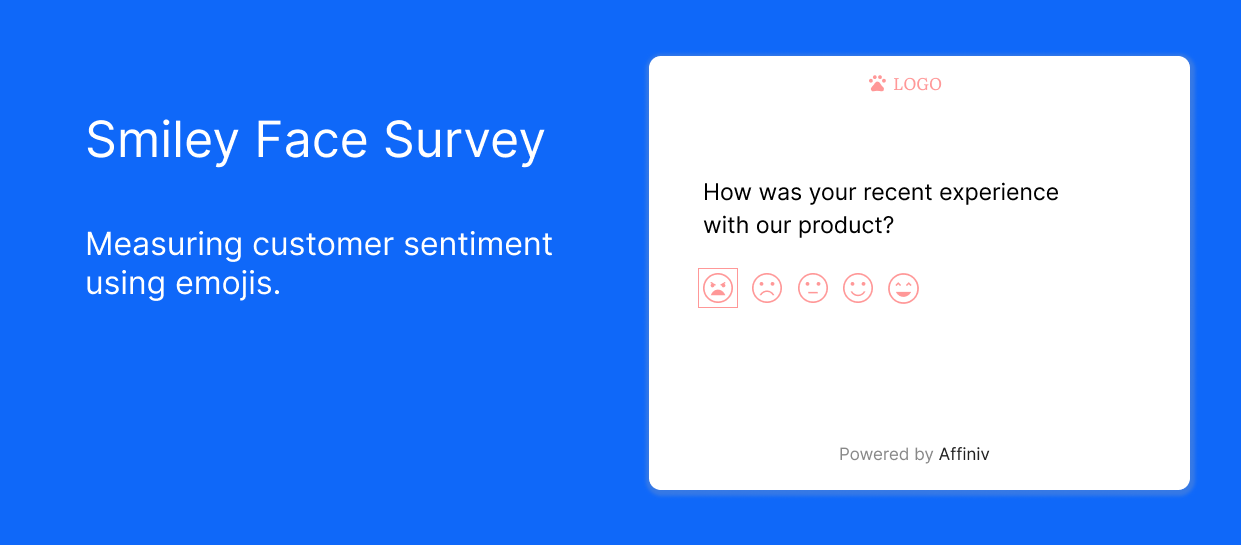 smiley face survey measure customer sentiment using emojis