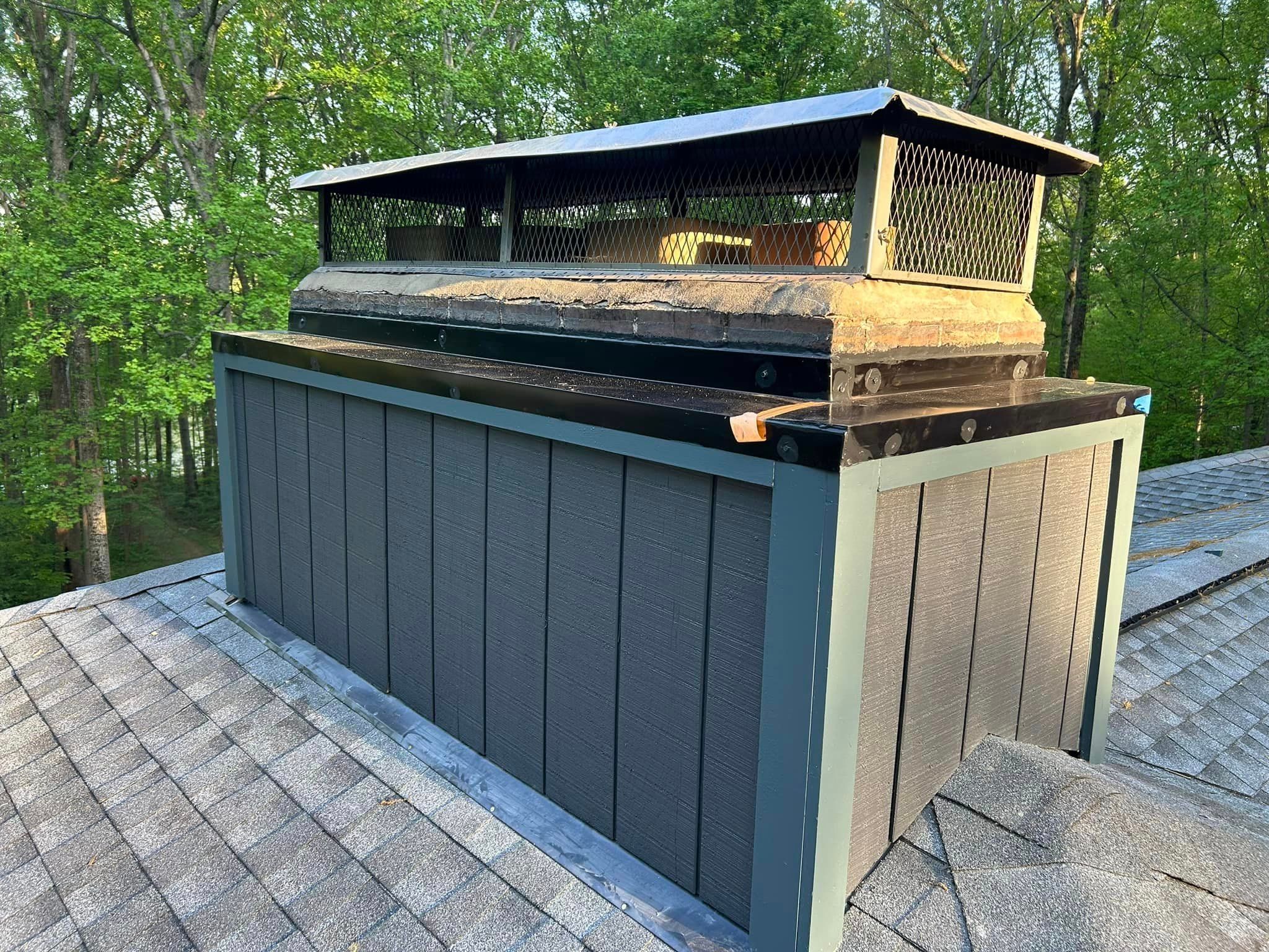 Chimney framing HQPaint General Construction, LLC