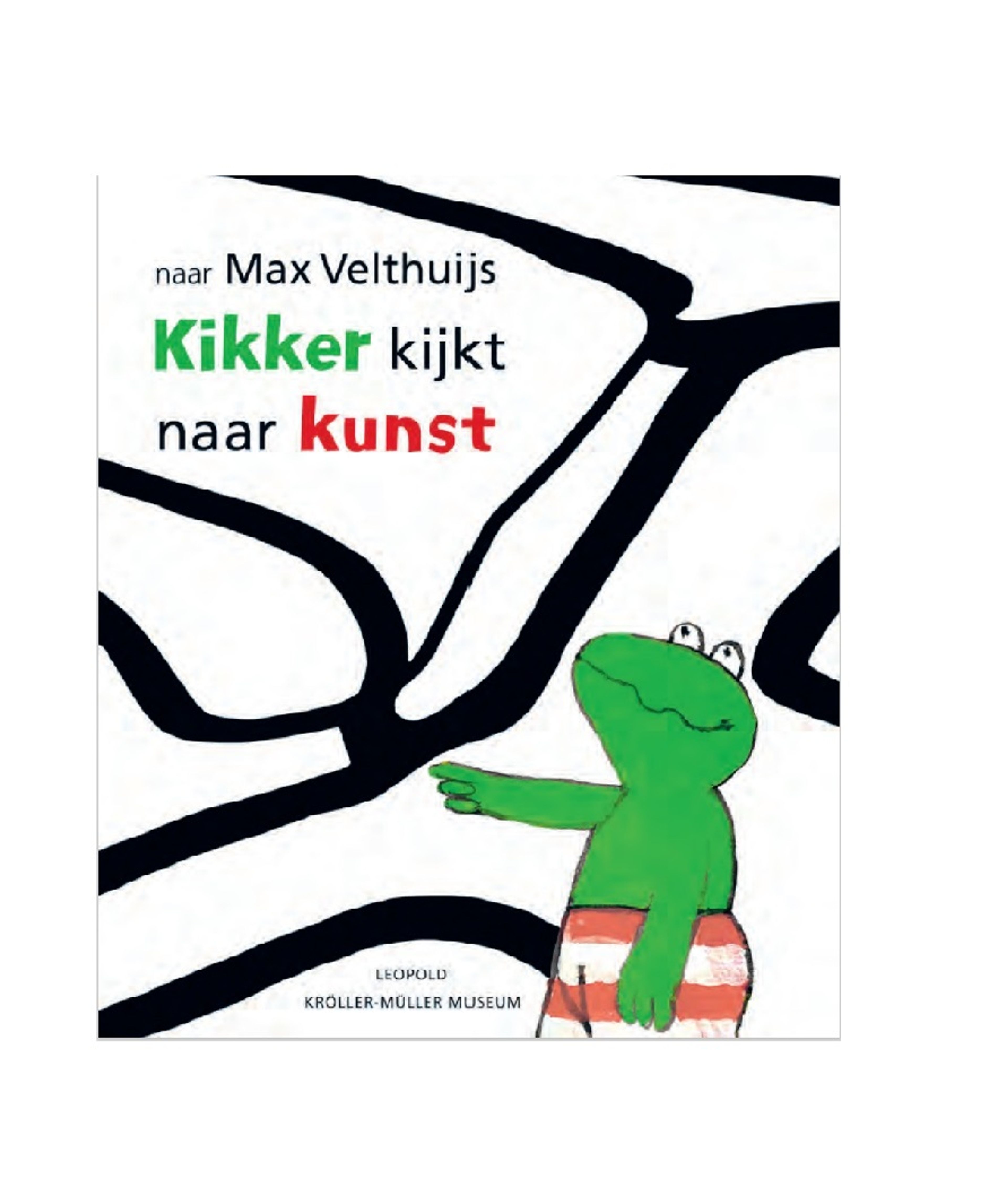 Prentboek 'Kikker kijkt naar kunst'