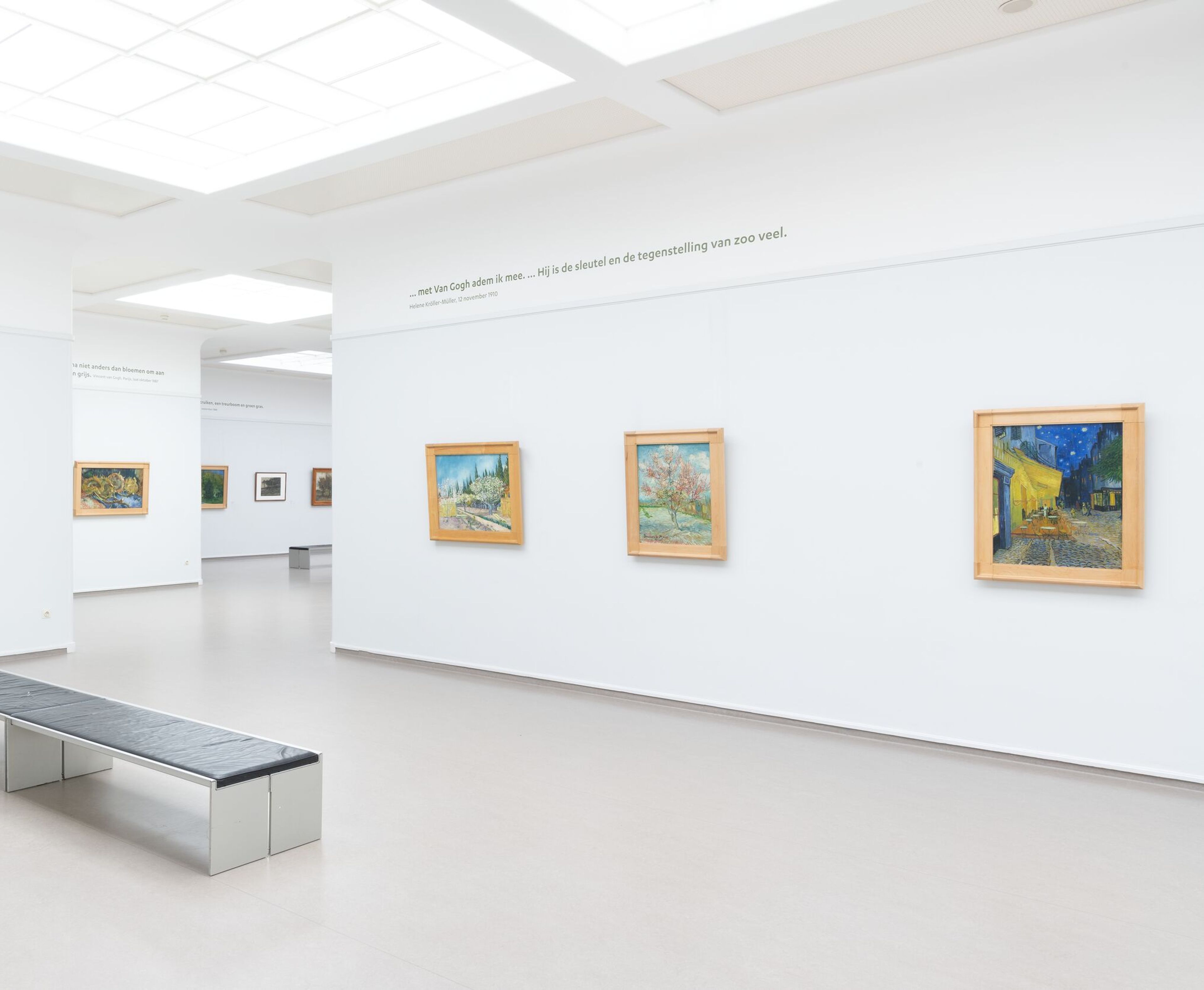 Exhibition overview Van Gogh gallery