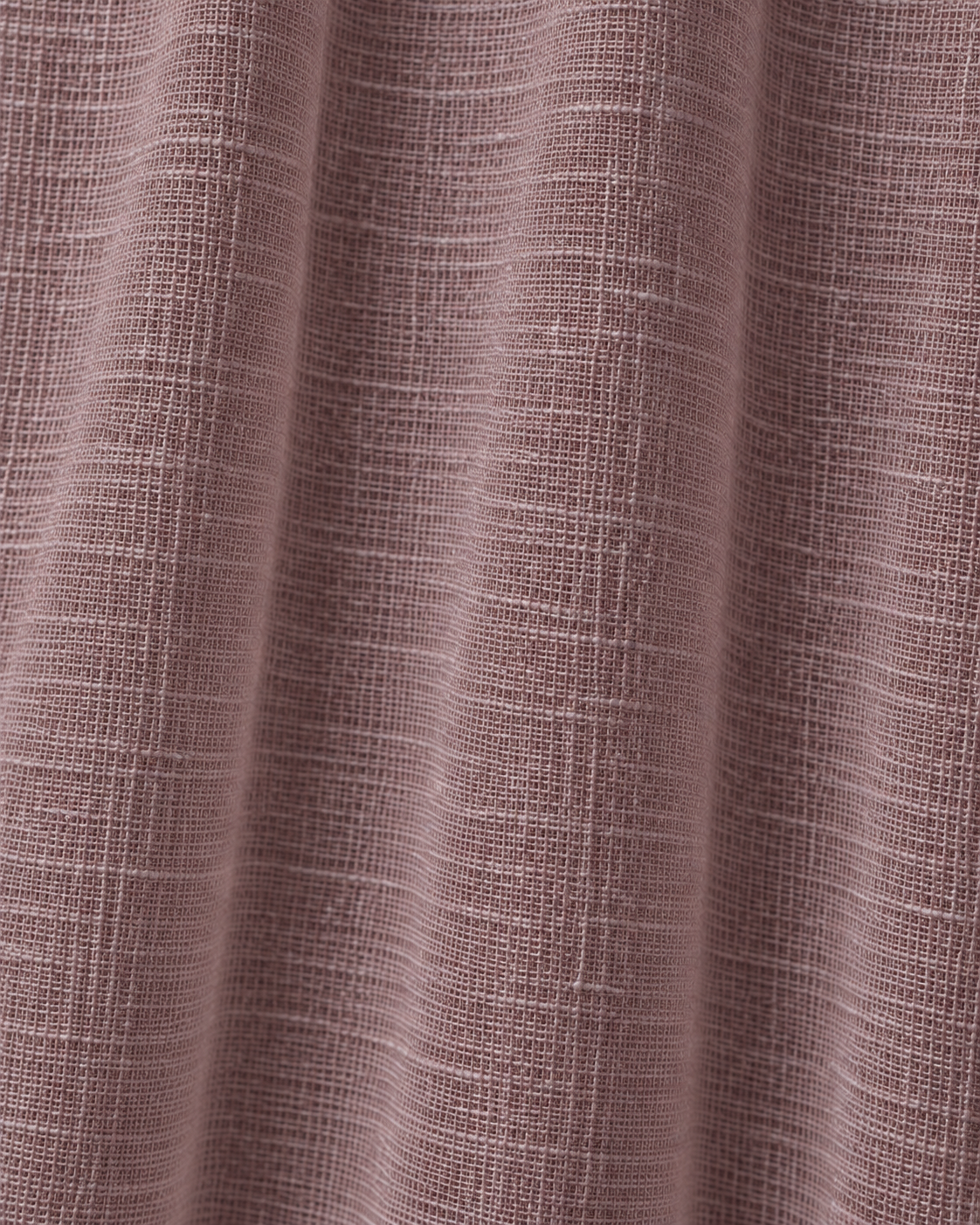 Malta Mocha sheer linen fabric folds and texture