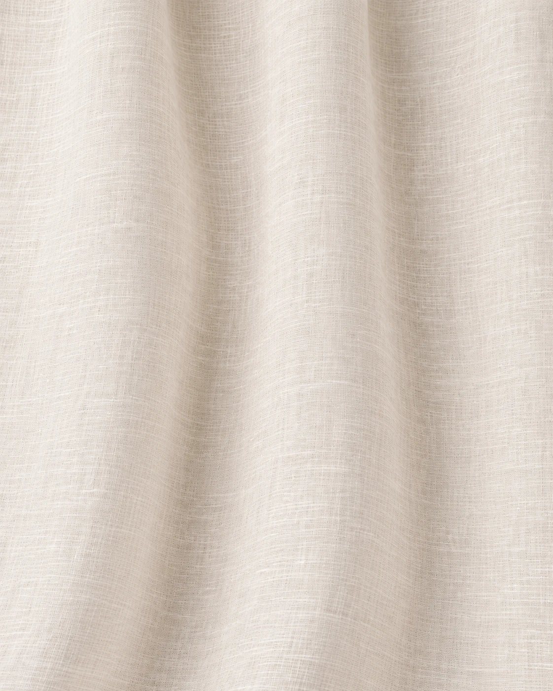 Bisque solid linen fabric folds and texture
