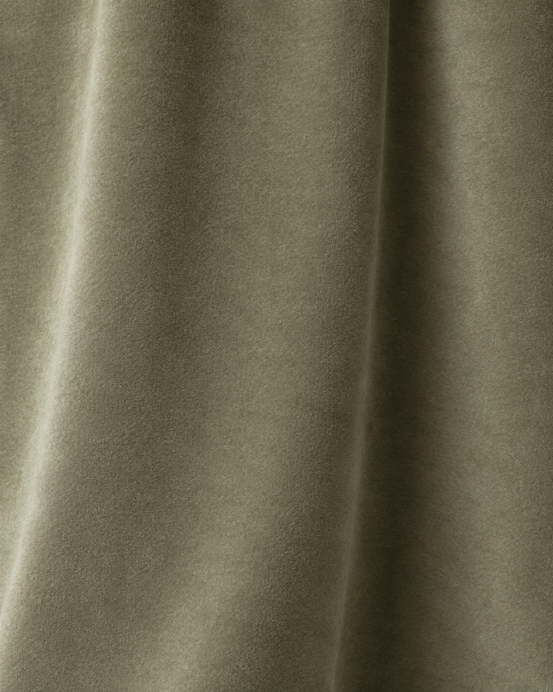 Artichoke cotton velvet fabric folds and texture