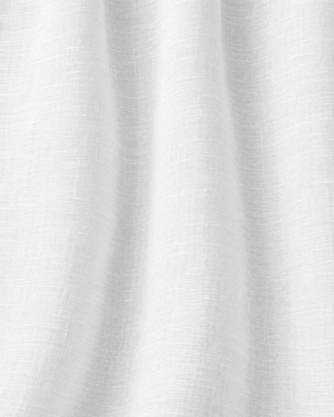 Snow solid linen fabric folds and texture