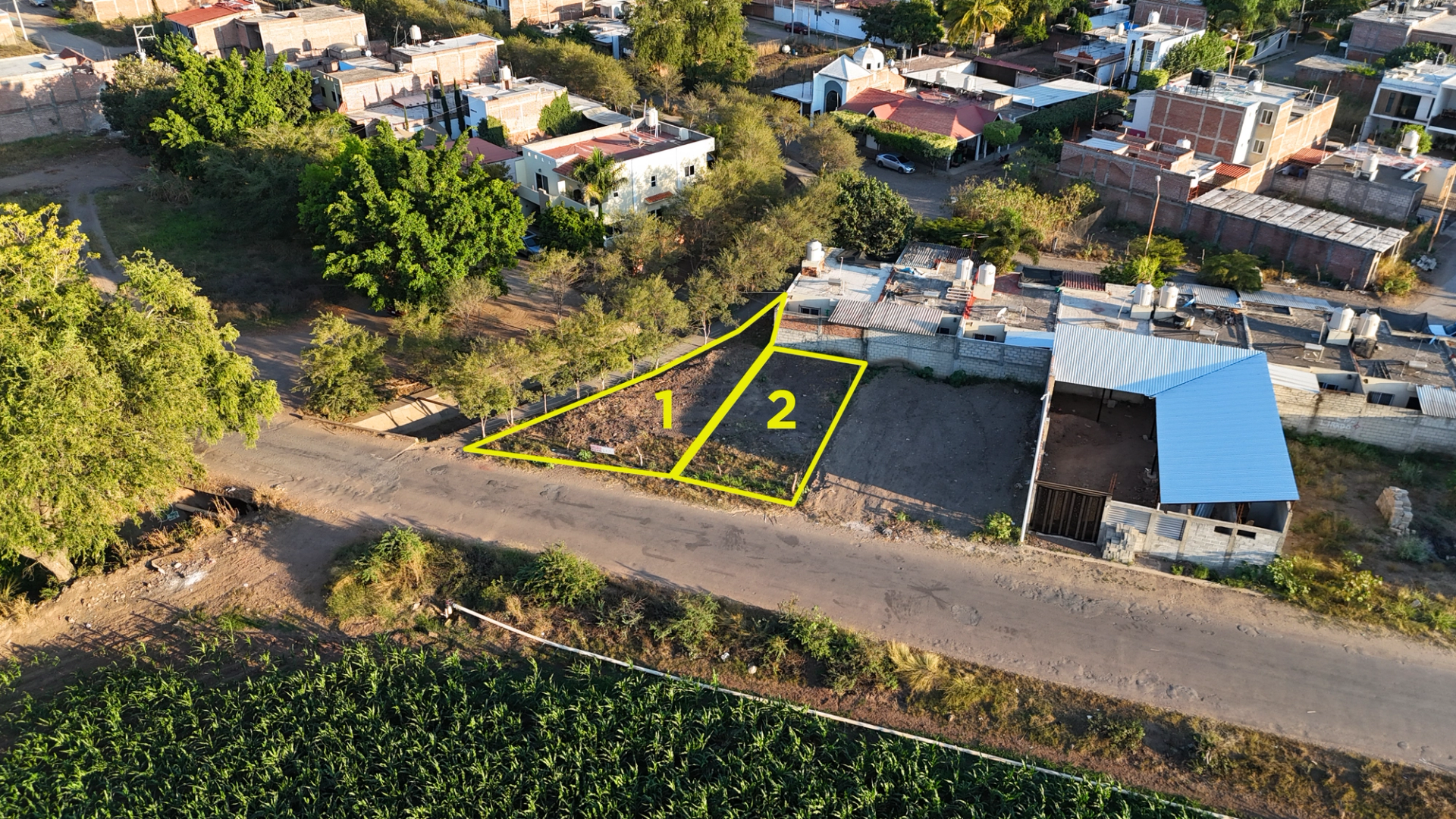 SE VENDEN 2 LOTES JUNTOS O SEPARADOS EN CRISTO REY EN EL GRULLO, JALISCO.