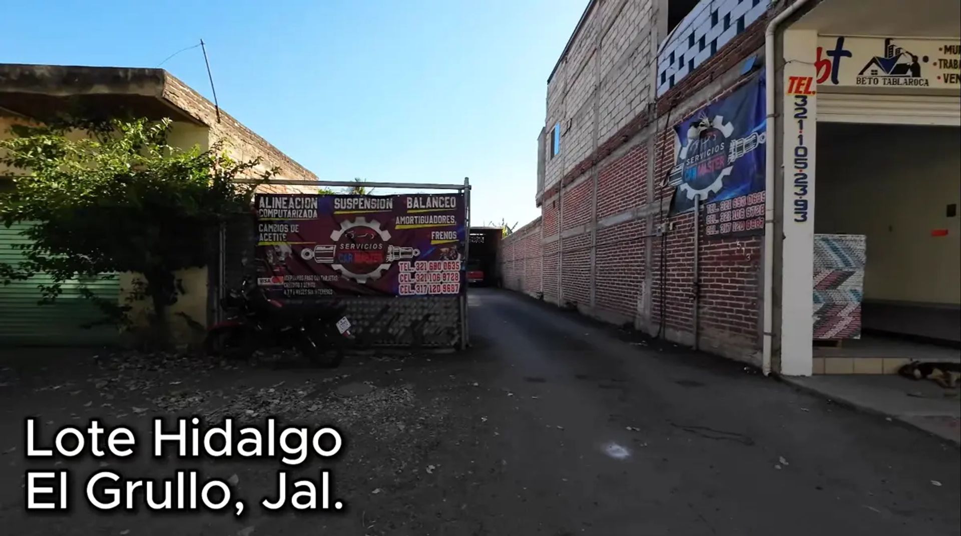 Lote con Construcción en Venta en calle Hidalgo de El Grullo, Jal.